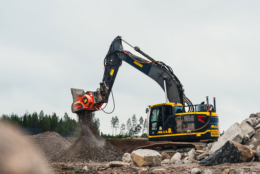 ALLU launches new Concrete Bucket to advance on-site crushing and screening of demolition materials