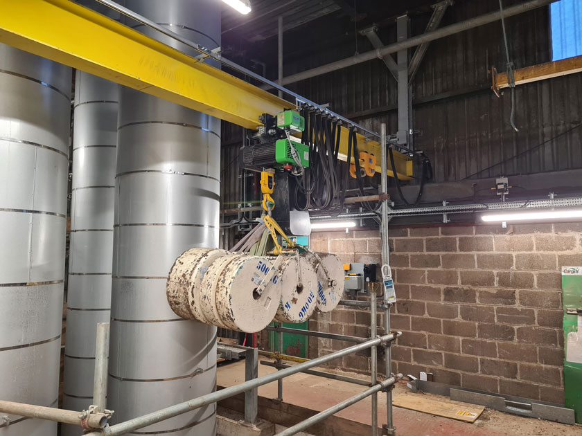 Hoist & Winch supports plant maintenance programme with eight-hoist package